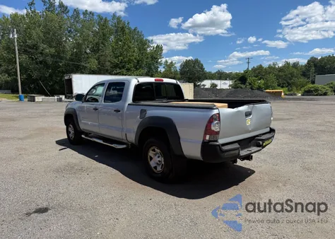 2011 Toyota Tacoma Double Cab Long Bed из США, поврежденный, VIN 3TMMU4FN9BM026161